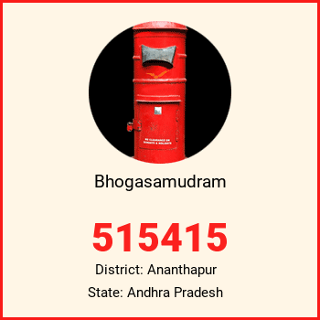Bhogasamudram pin code, district Ananthapur in Andhra Pradesh
