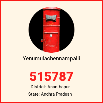 Yenumulachennampalli pin code, district Ananthapur in Andhra Pradesh