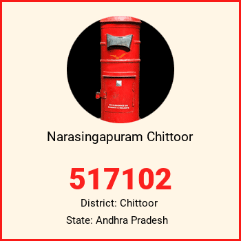 Narasingapuram Chittoor pin code, district Chittoor in Andhra Pradesh