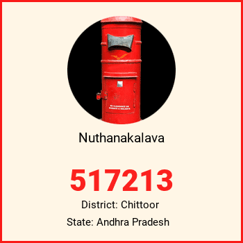 Nuthanakalava pin code, district Chittoor in Andhra Pradesh