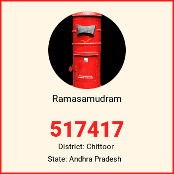 Ramasamudram pin code, district Chittoor in Andhra Pradesh