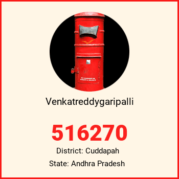 Venkatreddygaripalli pin code, district Cuddapah in Andhra Pradesh