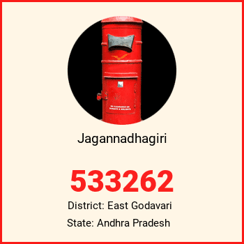 Jagannadhagiri pin code, district East Godavari in Andhra Pradesh