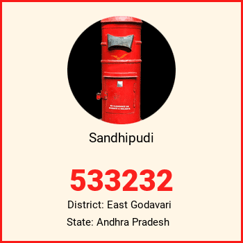 Sandhipudi pin code, district East Godavari in Andhra Pradesh