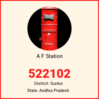 A F Station pin code, district Guntur in Andhra Pradesh