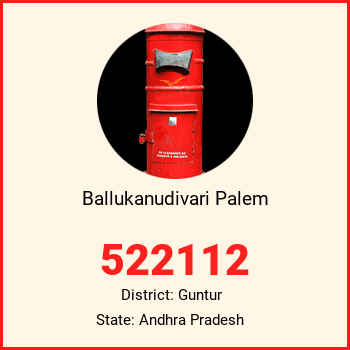 Ballukanudivari Palem pin code, district Guntur in Andhra Pradesh