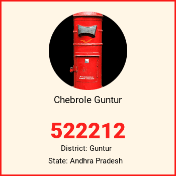 Chebrole Guntur pin code, district Guntur in Andhra Pradesh