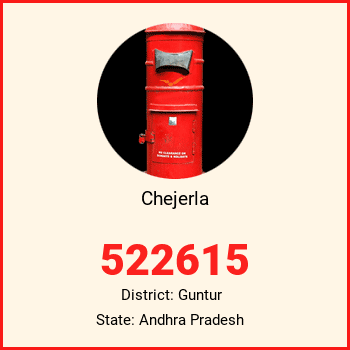 Chejerla pin code, district Guntur in Andhra Pradesh