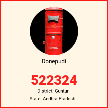 Donepudi pin code, district Guntur in Andhra Pradesh