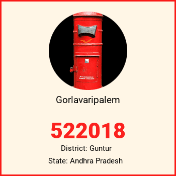 Gorlavaripalem pin code, district Guntur in Andhra Pradesh
