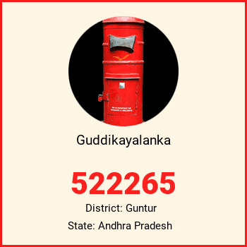 Guddikayalanka pin code, district Guntur in Andhra Pradesh