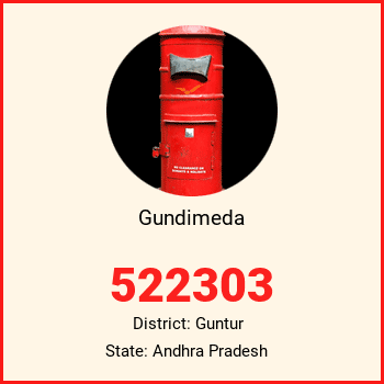 Gundimeda pin code, district Guntur in Andhra Pradesh