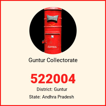 Guntur Collectorate pin code, district Guntur in Andhra Pradesh