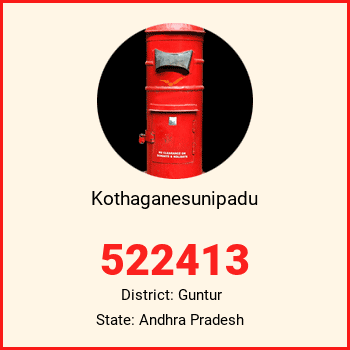 Kothaganesunipadu pin code, district Guntur in Andhra Pradesh