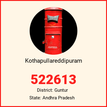Kothapullareddipuram pin code, district Guntur in Andhra Pradesh