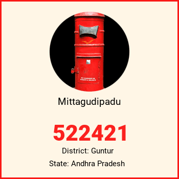 Mittagudipadu pin code, district Guntur in Andhra Pradesh