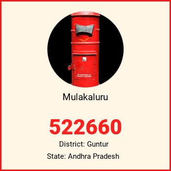 Mulakaluru pin code, district Guntur in Andhra Pradesh