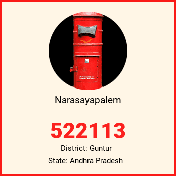 Narasayapalem pin code, district Guntur in Andhra Pradesh