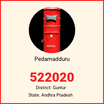 Pedamadduru pin code, district Guntur in Andhra Pradesh