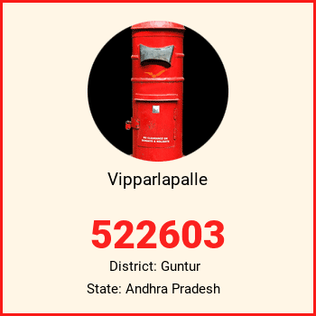 Vipparlapalle pin code, district Guntur in Andhra Pradesh