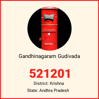 Gandhinagaram Gudivada pin code, district Krishna in Andhra Pradesh