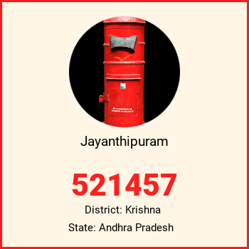 Jayanthipuram pin code, district Krishna in Andhra Pradesh