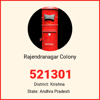 Rajendranagar Colony pin code, district Krishna in Andhra Pradesh