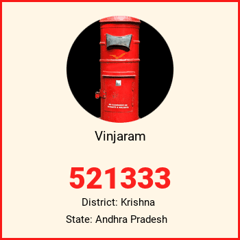 Vinjaram pin code, district Krishna in Andhra Pradesh