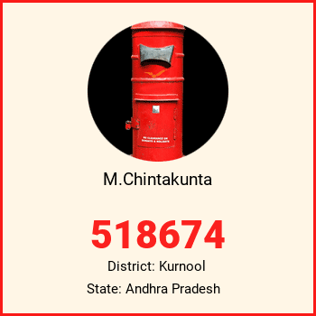 M.Chintakunta pin code, district Kurnool in Andhra Pradesh