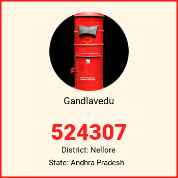 Gandlavedu pin code, district Nellore in Andhra Pradesh