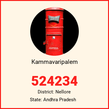 Kammavaripalem pin code, district Nellore in Andhra Pradesh