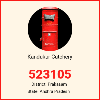 Kandukur Cutchery pin code, district Prakasam in Andhra Pradesh