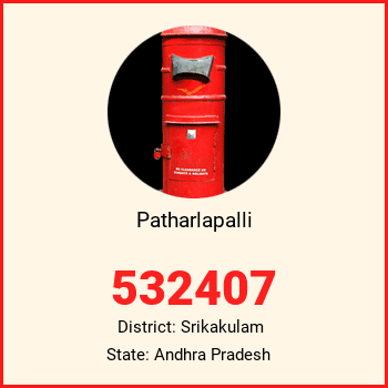 Patharlapalli pin code, district Srikakulam in Andhra Pradesh