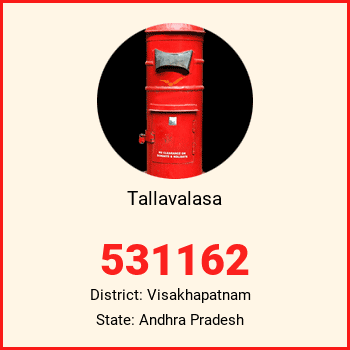Tallavalasa pin code, district Visakhapatnam in Andhra Pradesh