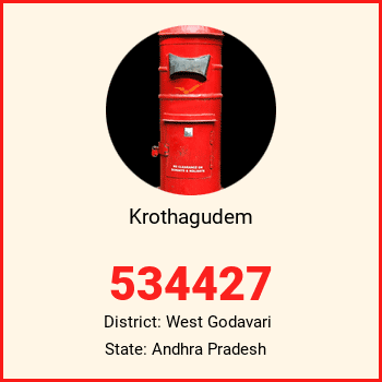 Krothagudem pin code, district West Godavari in Andhra Pradesh