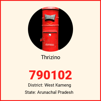 Thrizino pin code, district West Kameng in Arunachal Pradesh