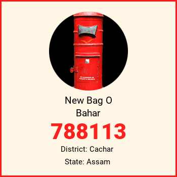 New Bag O Bahar pin code, district Cachar in Assam