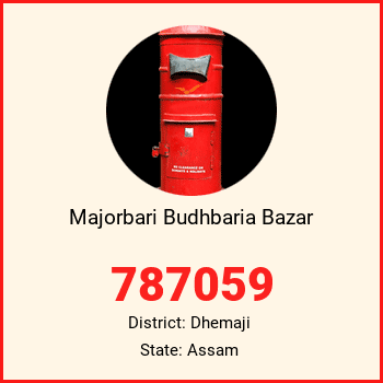 Majorbari Budhbaria Bazar pin code, district Dhemaji in Assam