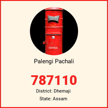 Palengi Pachali pin code, district Dhemaji in Assam