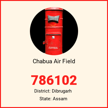 Chabua Air Field pin code, district Dibrugarh in Assam