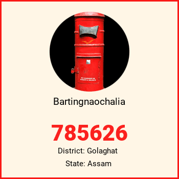 Bartingnaochalia pin code, district Golaghat in Assam