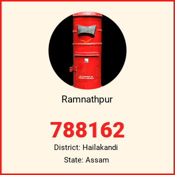 Ramnathpur pin code, district Hailakandi in Assam