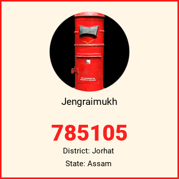 Jengraimukh pin code, district Jorhat in Assam