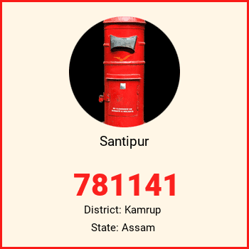 Santipur pin code, district Kamrup in Assam