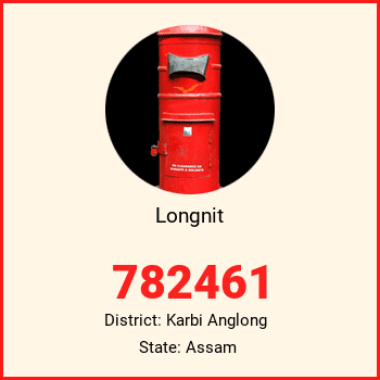 Longnit pin code, district Karbi Anglong in Assam