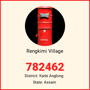 Rengkimi Village pin code, district Karbi Anglong in Assam
