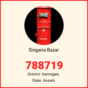 Singaria Bazar pin code, district Karimganj in Assam
