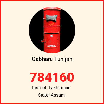 Gabharu Tunijan pin code, district Lakhimpur in Assam