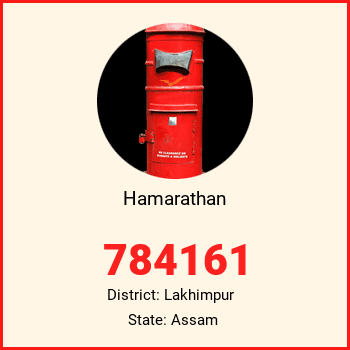 Hamarathan pin code, district Lakhimpur in Assam