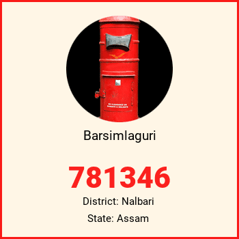 Barsimlaguri pin code, district Nalbari in Assam